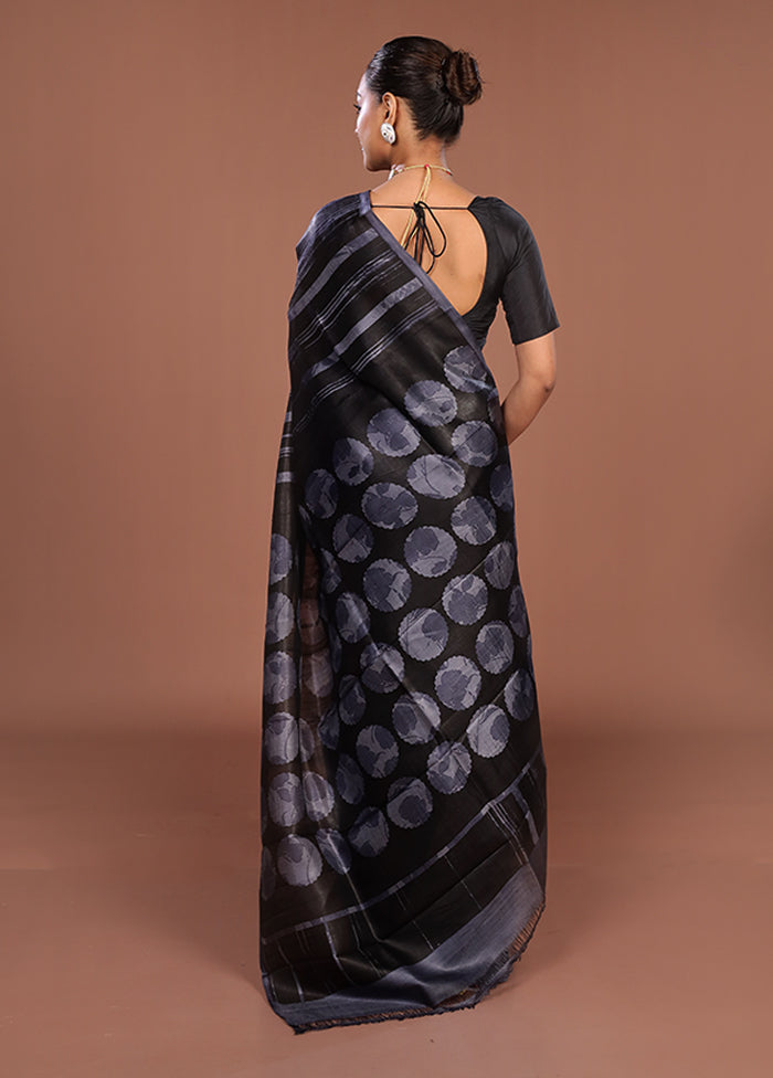 Yellow Printed Pure Silk Saree Without Blouse Piece