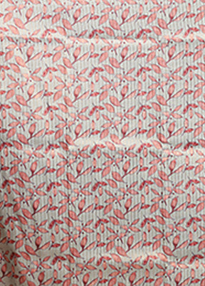 Blue Tussar Silk Saree With Blouse Piece