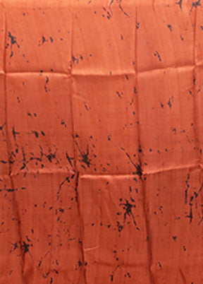 Pink Printed Pure Silk Saree Without Blouse Piece