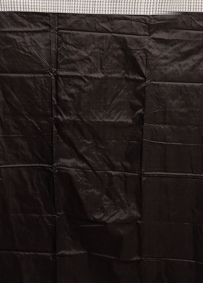 Green Handloom Bomkai Pure Silk Saree With Blouse Piece