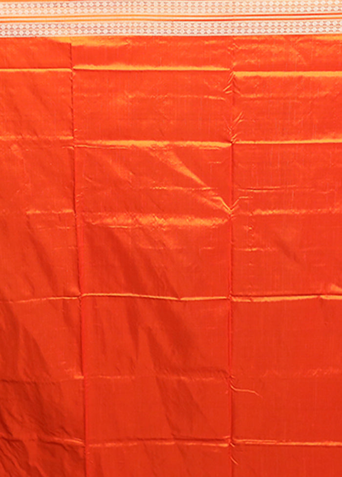 Green Handloom Bomkai Pure Silk Saree With Blouse Piece