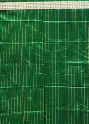 Yellow Handloom Bomkai Pure Silk Saree With Blouse Piece