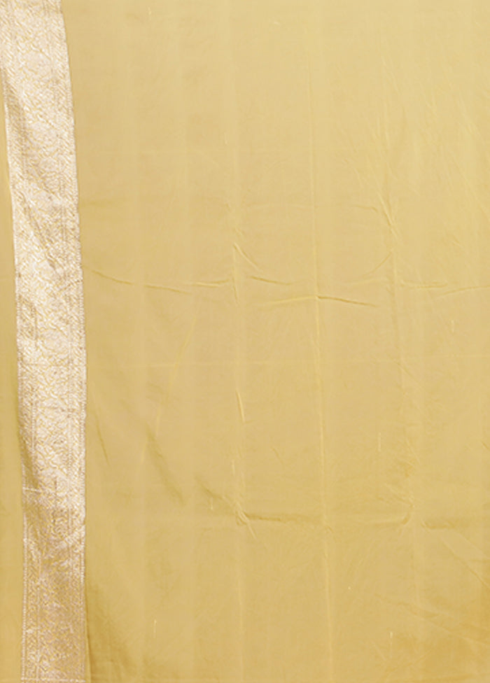 Pink Handloom Pure Georgette Saree With Blouse Piece