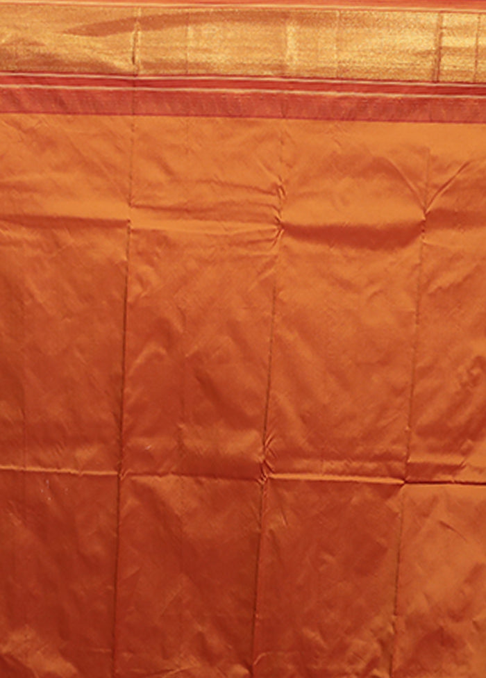 Pink Kanjivaram Silk Saree With Blouse Piece