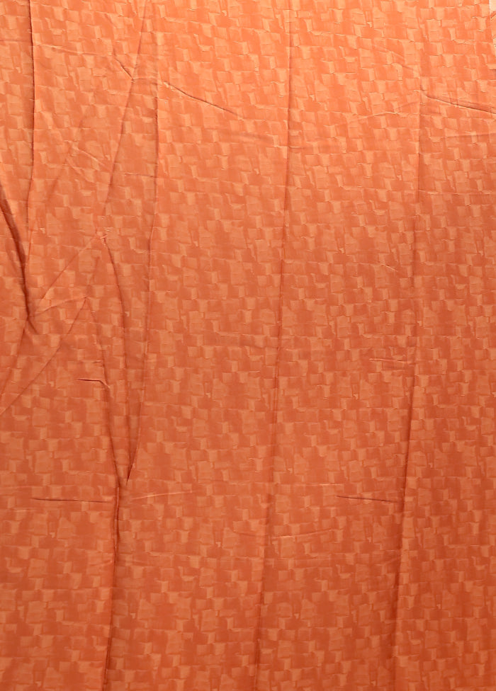 Yellow Chiffon Silk Saree With Blouse Piece