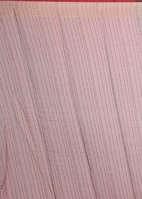 Brown  Chiffon Silk Saree With Blouse Piece