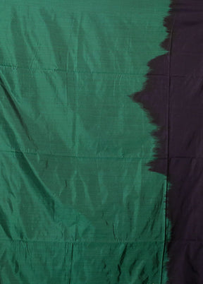 Purple Kanjivaram Silk Saree With Blouse Piece