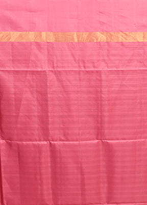 Green Handloom Kanchipuram Pure Silk Saree With Blouse Piece