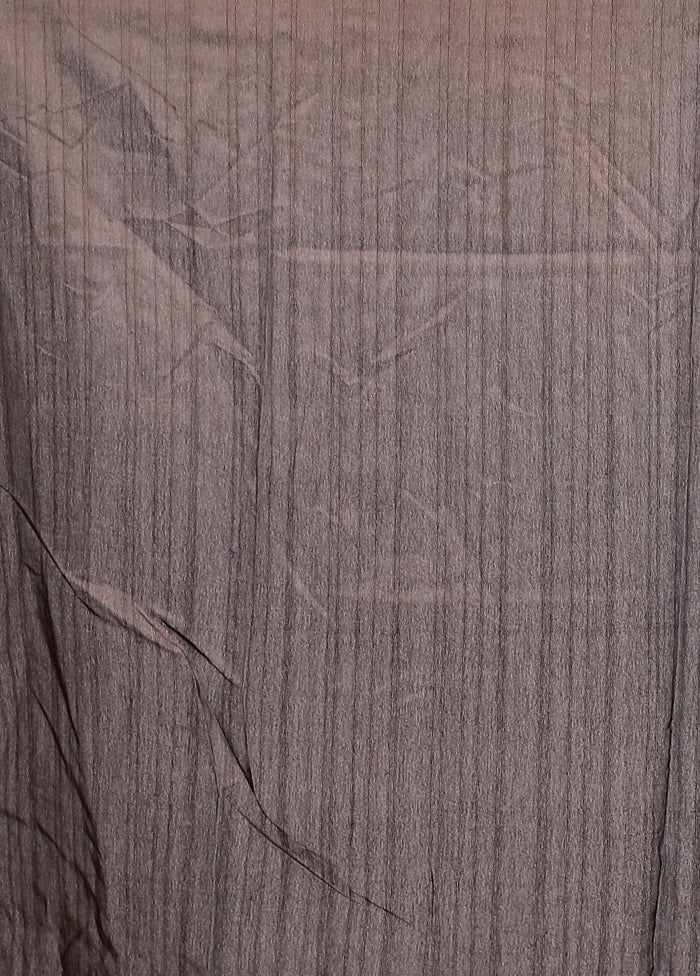 Green Dupion Silk Saree With Blouse Piece