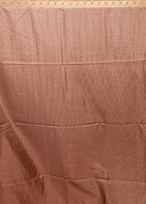 Yellow Tussar Silk Saree With Blouse Piece