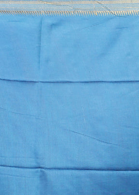 Cream Handloom Tussar Pure Silk Saree With Blouse Piece