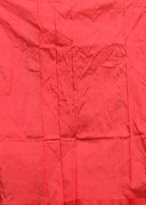 Blue Handloom Katan Pure Silk Saree With Blouse Piece