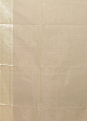 Green Kora Silk Saree With Blouse Piece