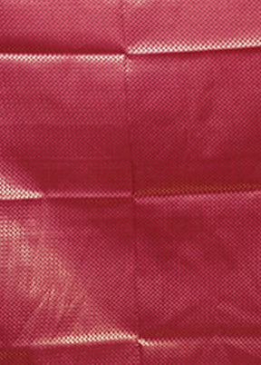 Pink Dupion Silk Saree With Blouse Piece