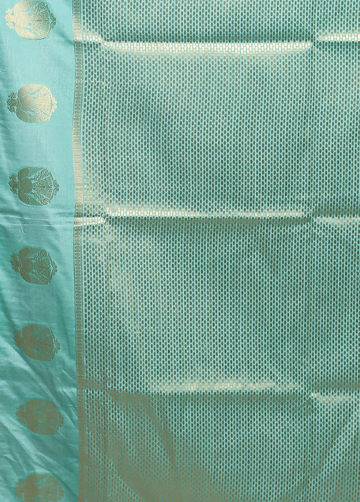 Pink Dupion Silk Saree With Blouse Piece