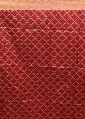 Green Dupion Silk Saree With Blouse Piece