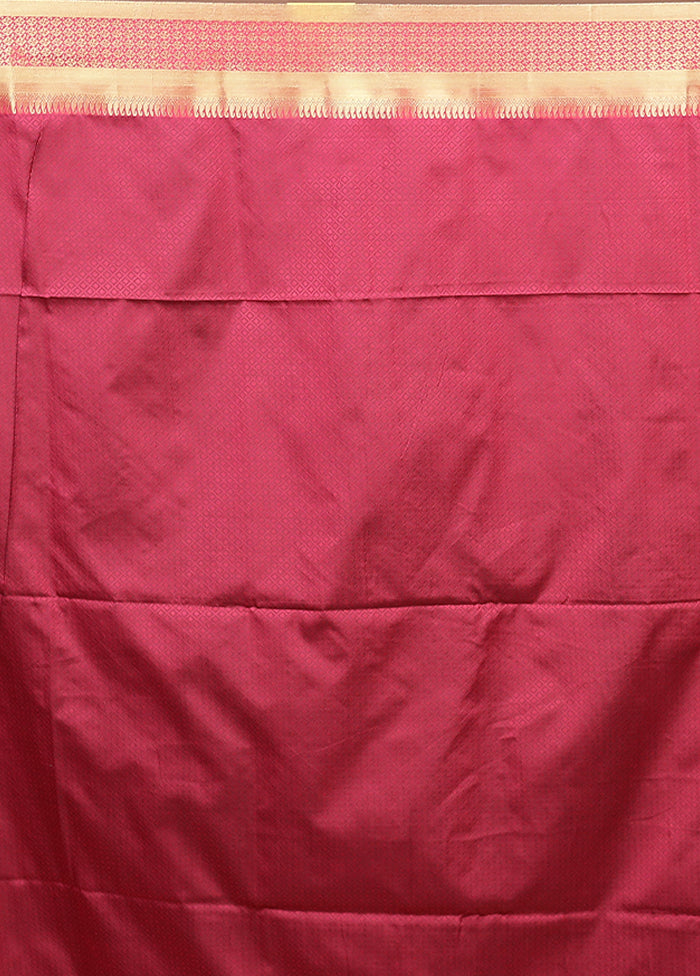 Yellow Kanjivaram Silk Saree With Blouse Piece