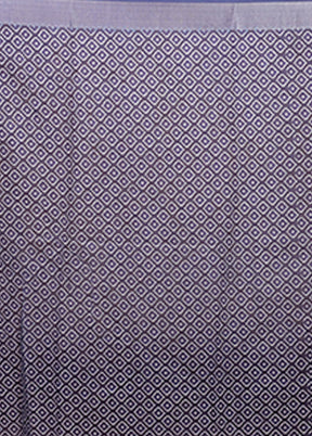 Blue Cotton Saree With Blouse Piece