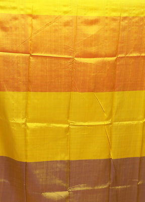 Green Printed Pure Silk Saree Without Blouse Piece