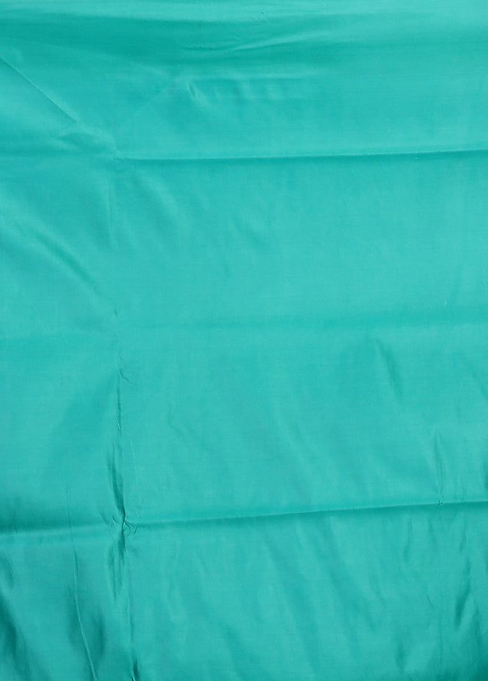 Pink Banarasi Silk Saree With Blouse Piece