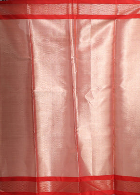 White Organza Saree With Blouse Piece