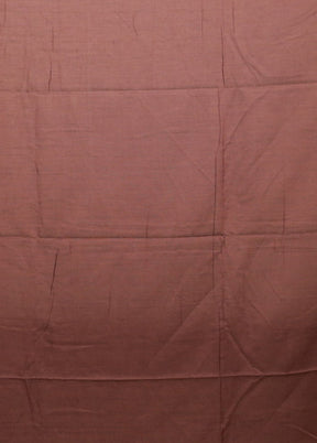 Maroon Matka Silk Saree With Blouse Piece