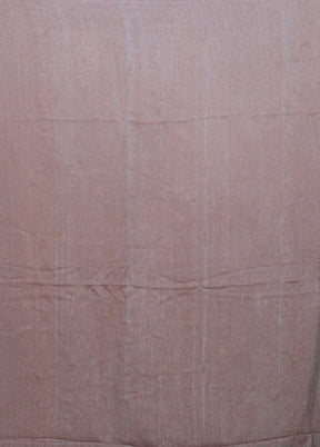 Grey Matka Silk Saree With Blouse Piece