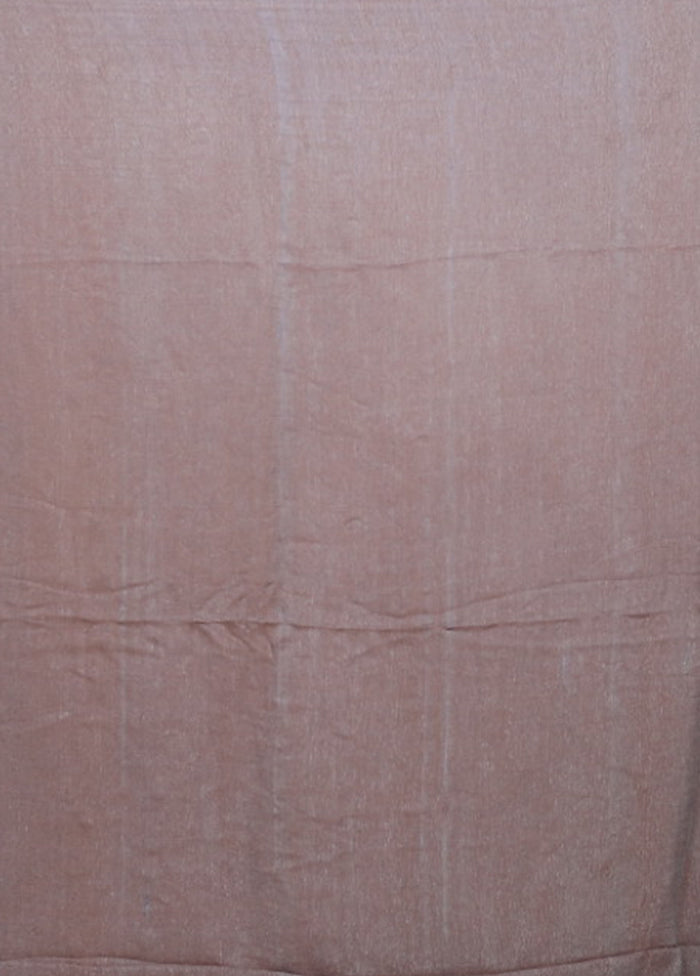 Grey Matka Silk Saree With Blouse Piece