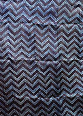 Blue Tussar Silk Saree With Blouse Piece