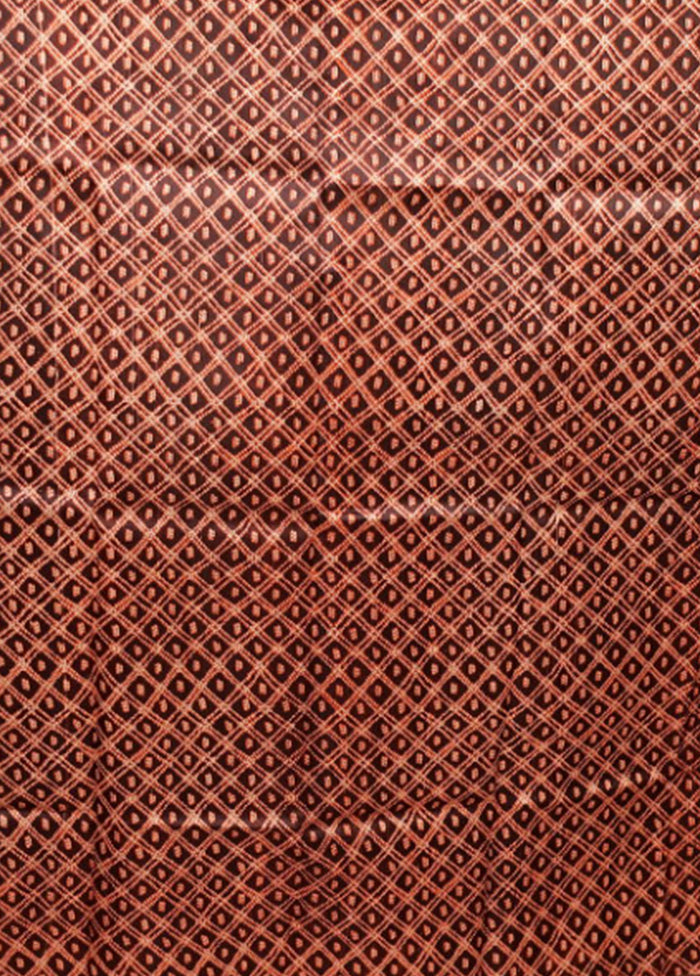 Black Tussar Silk Saree With Blouse Piece