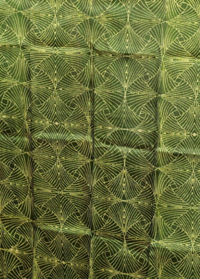 Green Tussar Silk Saree With Blouse Piece