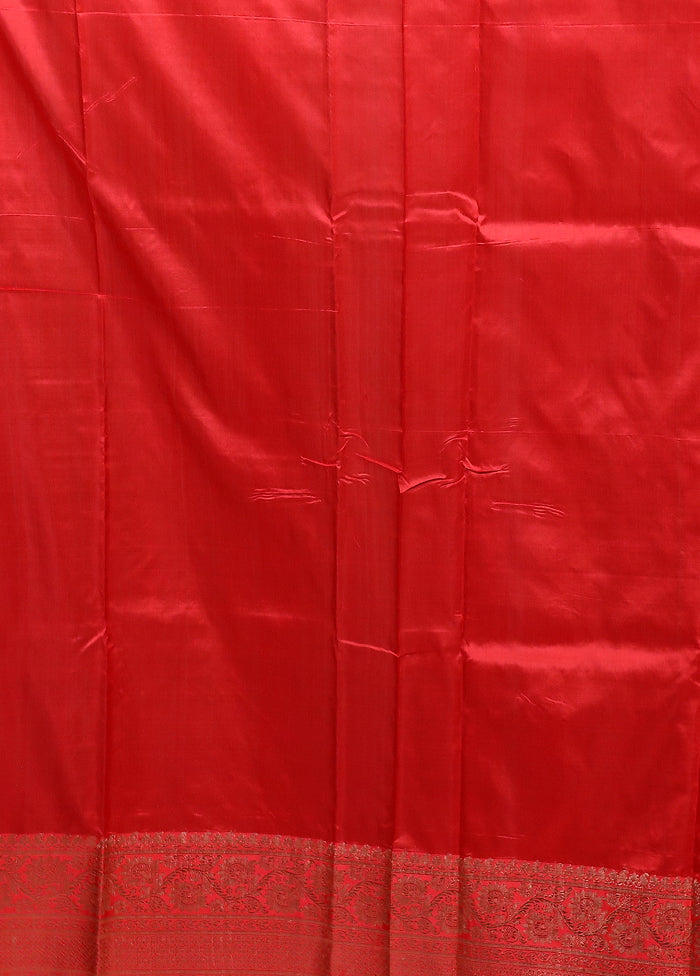 Blue Handloom Pure Organza Saree With Blouse Piece