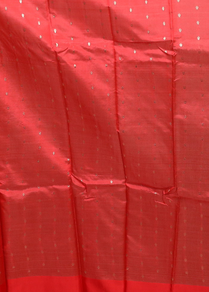 Green Handloom Pure Organza Saree With Blouse Piece