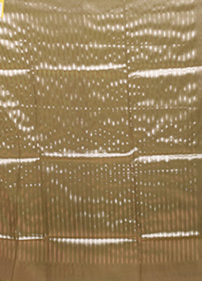 Green Tissue Silk Saree With Blouse Piece