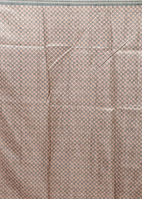 Green Tussar Silk Saree With Blouse Piece