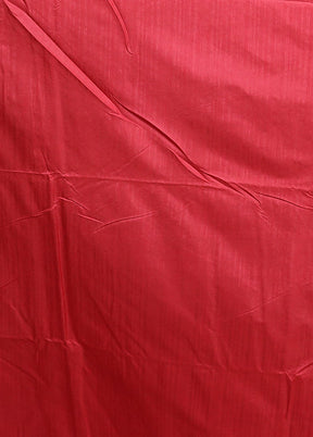 Pink Dupion Silk Saree With Blouse Piece