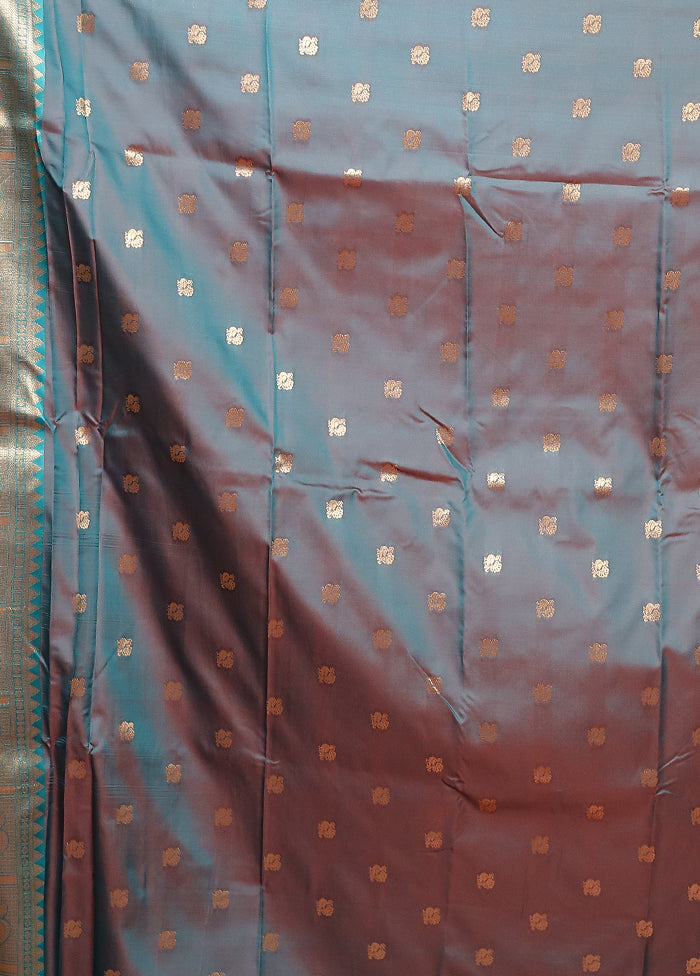 Pink Dupion Silk Saree With Blouse Piece