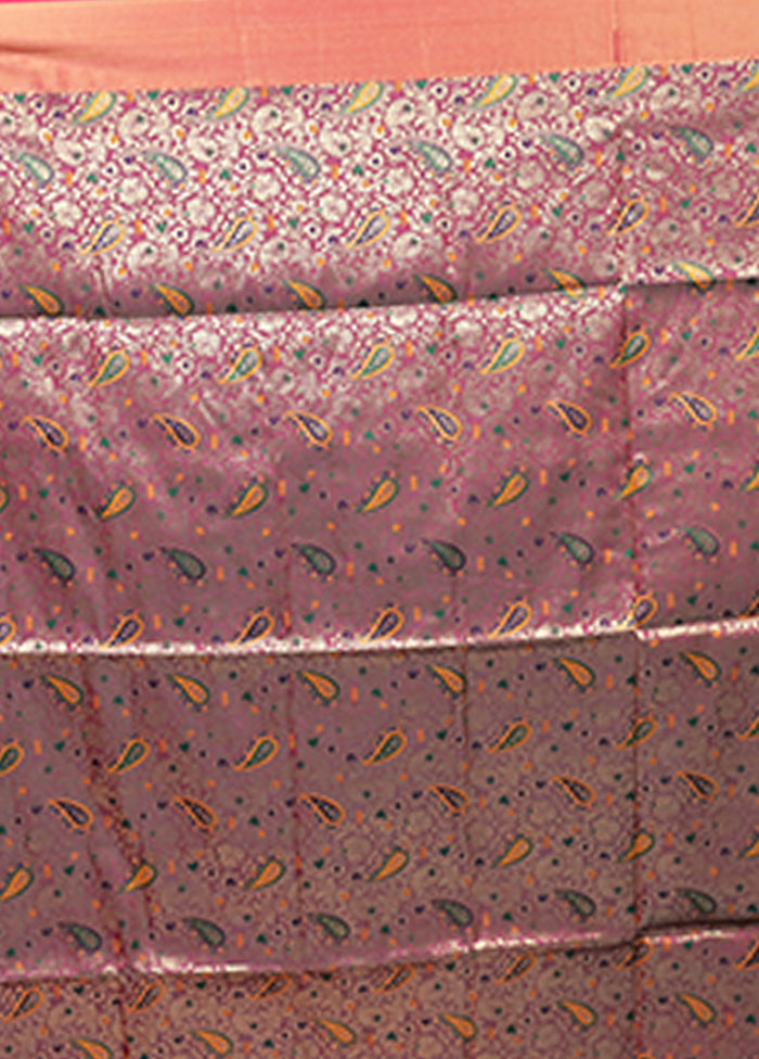 Green Dupion Silk Saree With Blouse Piece