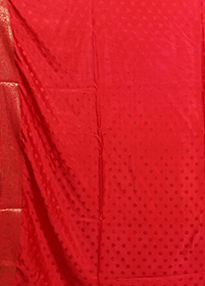 Cream Dupion Silk Saree With Blouse Piece