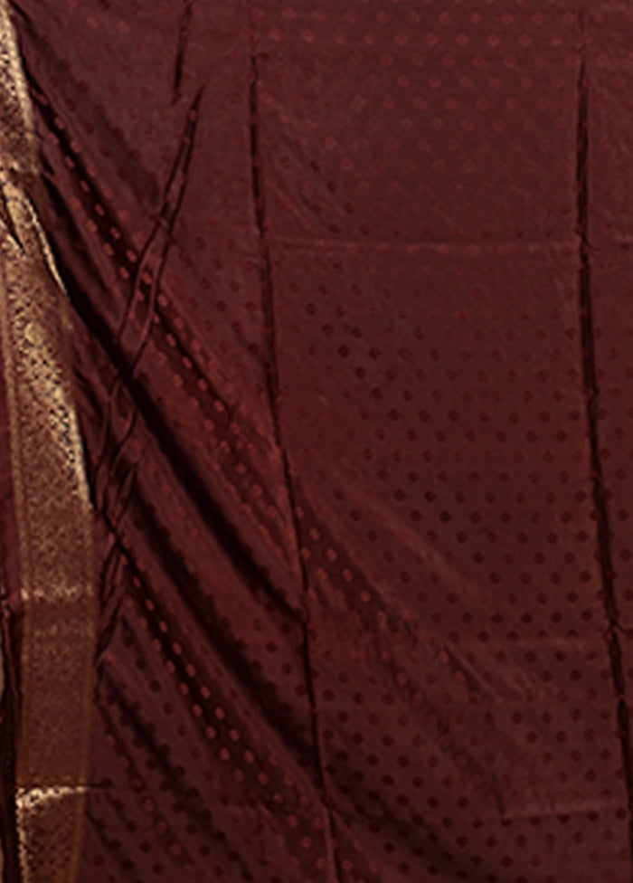 Green Dupion Silk Saree With Blouse Piece