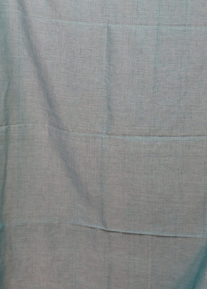 Green Matka Silk Saree With Blouse Piece