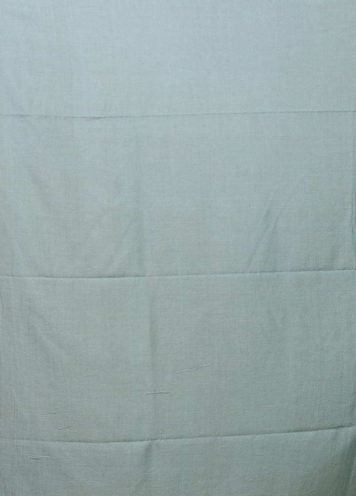 Green Matka Silk Saree With Blouse Piece