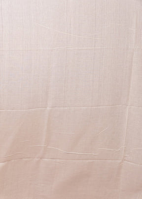 White Matka Silk Saree With Blouse Piece