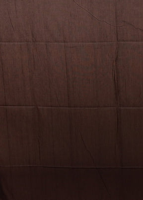 Black Matka Silk Saree With Blouse Piece