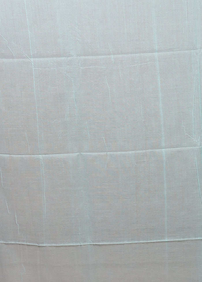 Green Matka Silk Saree With Blouse Piece