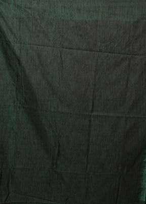 Green Kanjivaram Silk Saree With Blouse Piece