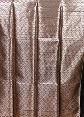 Black Dupion Silk Saree With Blouse Piece