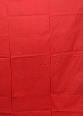 Blue Ikkat Silk Saree With Blouse Piece