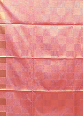 Purple Dupion Silk Saree With Blouse Piece