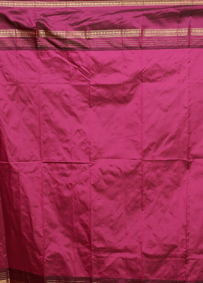 Green Kanjivaram Silk Saree With Blouse Piece